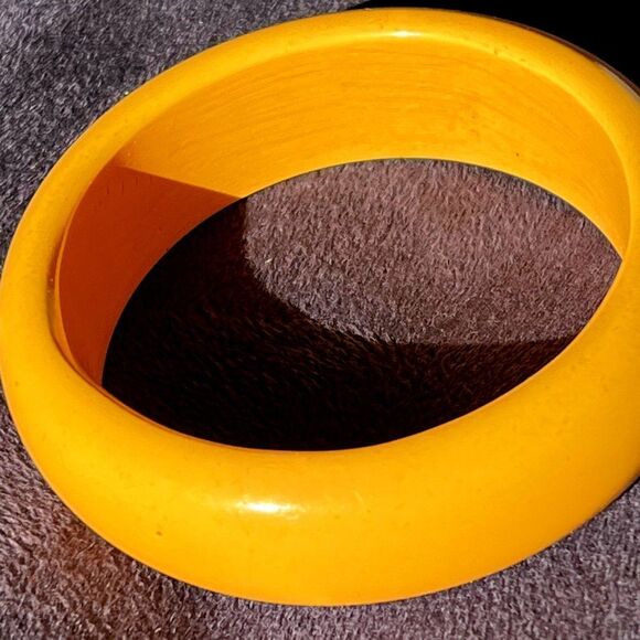 Vintage 60s Bangle Bracelet - Picture 1 of 2